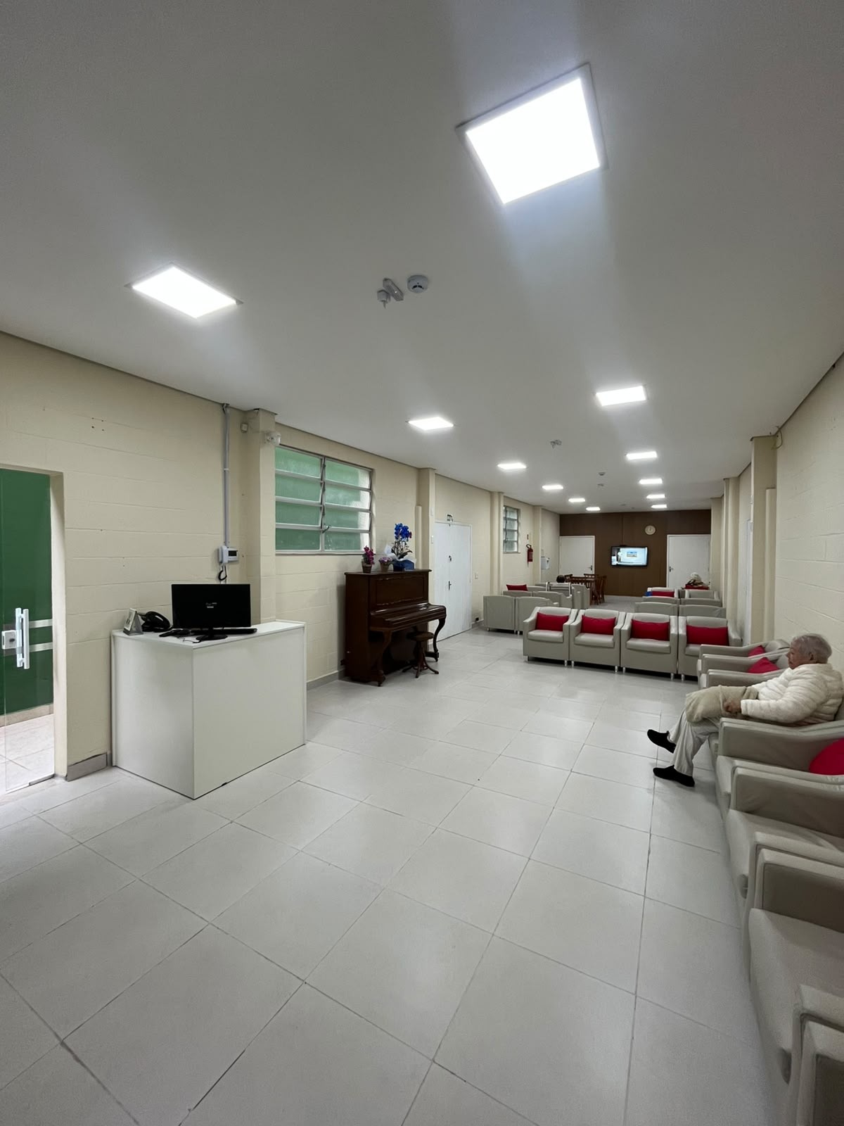 Sala de convivência da Unidade Campo Grande