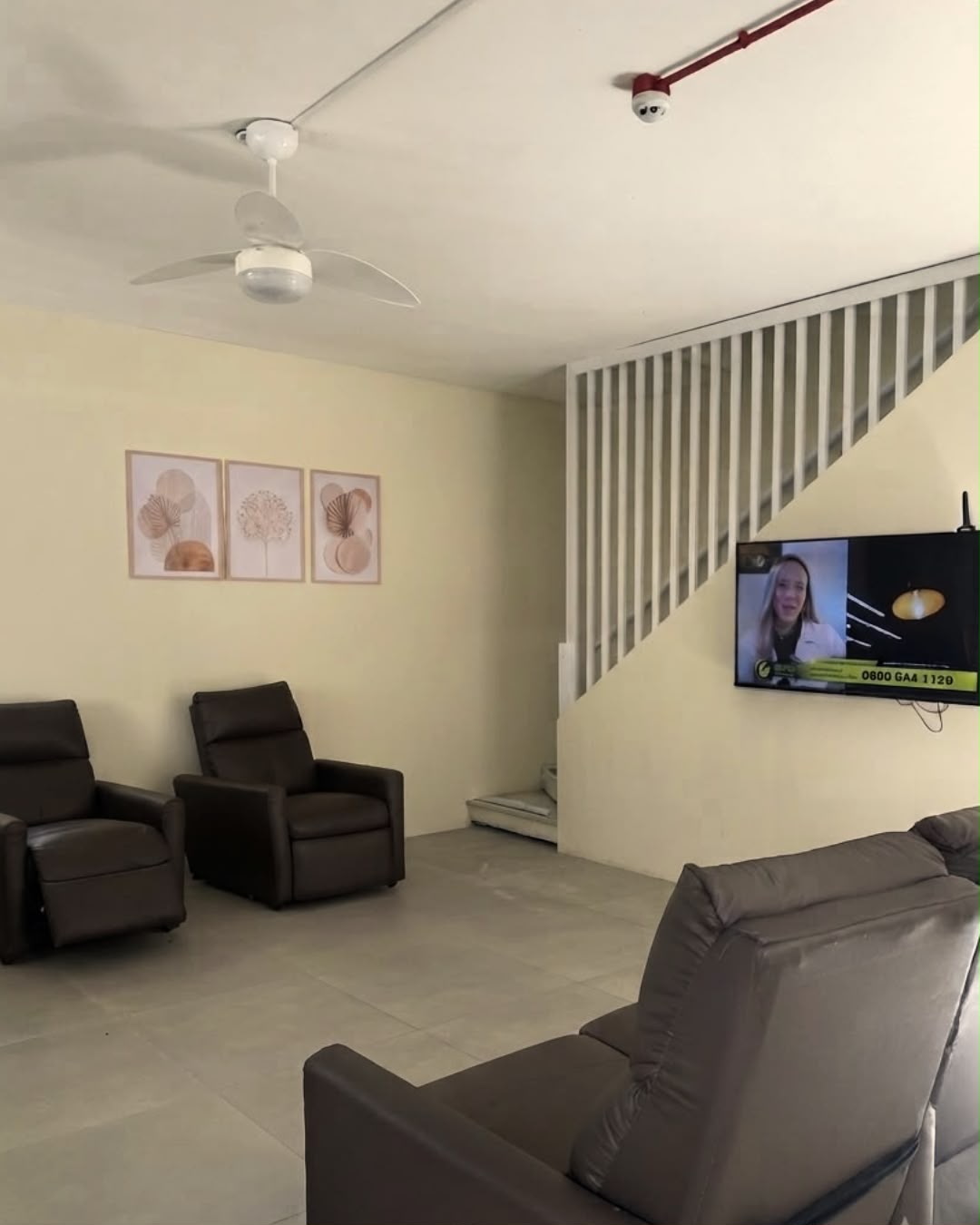 Sala de TV da Unidade Embaré